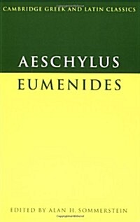 Aeschylus: Eumenides (Paperback)