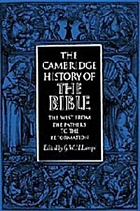 The Cambridge History of the Bible: Volume 2, The West from the Fathers to the Reformation (Paperback)