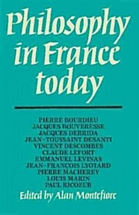Philosophy in France Today (Paperback)