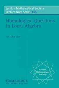 Homological questions in local algebra