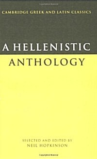 A Hellenistic Anthology (Paperback)