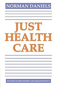 Just Health Care (Paperback)