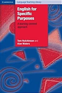 [중고] English for Specific Purposes (Paperback)