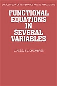 Functional Equations in Several Variables (Hardcover)