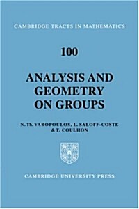 Analysis and Geometry on Groups (Hardcover)