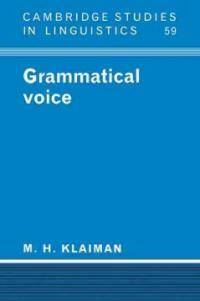 Grammatical voice
