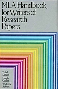 [중고] Mla Handbook for Writers of Research Papers (Paperback, 3)