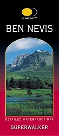 Ben Nevis : Mamores & Grey Corries (Sheet Map, folded, 2 ed)