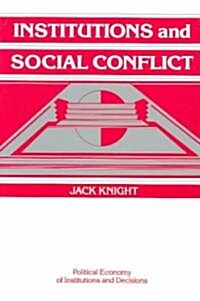 [중고] Institutions and Social Conflict (Paperback)