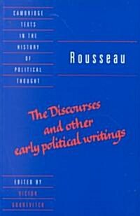 Rousseau: The Discourses and Other Early Political Writings (Paperback)