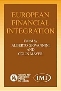 European Financial Integration (Paperback, Revised)