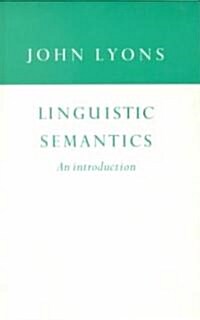 Linguistic Semantics : An Introduction (Paperback)