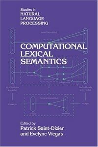 Computational lexical semantics