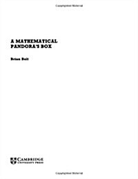 A Mathematical Pandoras Box (Paperback)