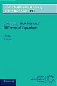 Computer Algebra and Differential Equations (Paperback)
