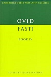 Ovid: Fasti Book IV (Paperback)