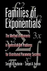 Families of Exponentials : The Method of Moments in Controllability Problems for Distributed Parameter Systems (Hardcover)
