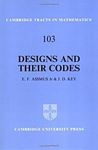 Designs and their Codes (Paperback)