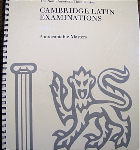 Cambridge Latin Course Unit 1 Examinations Photocopy (Paperback)