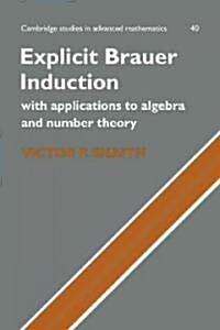 Explicit Brauer Induction : With Applications to Algebra and Number Theory (Hardcover)