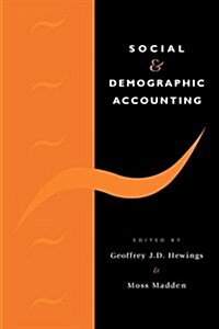 Social and Demographic Accounting (Hardcover)