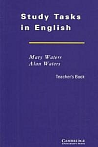 Study Tasks in English Teachers Book (Paperback, Teacher’s ed)