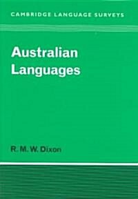 Australian Languages : Their Nature and Development (Hardcover)