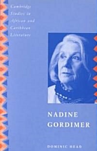 [중고] Nadine Gordimer (Paperback)