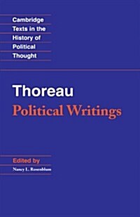 Thoreau: Political Writings (Paperback)