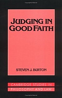Judging in Good Faith (Paperback)