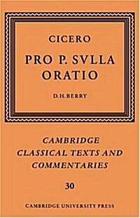 Cicero: Pro P. Sulla oratio (Hardcover)