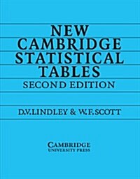 New Cambridge Statistical Tables (Paperback, 2 Revised edition)