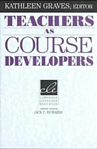 [중고] Teachers as Course Developers (Paperback)
