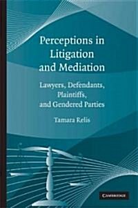 Perceptions in Litigation and Mediation : Lawyers, Defendants, Plaintiffs, and Gendered Parties (Hardcover)