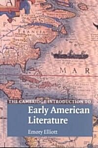 The Cambridge Introduction to Early American Literature (Paperback)