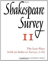 Shakespeare Survey With Index 1-10 (Paperback)