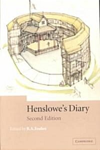 Henslowes Diary (Paperback, 2 Revised edition)