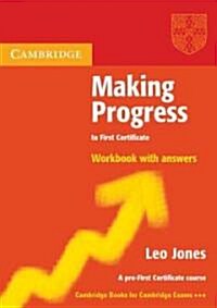 Making Progress to First Certificate Workbook with Answers (Paperback)