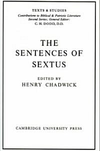 The Sentences of Sextus (Paperback, Revised)