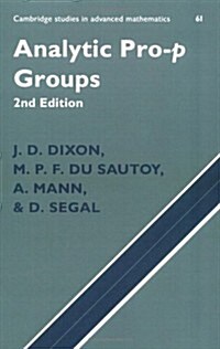 Analytic Pro-P Groups (Paperback, 2 Revised edition)
