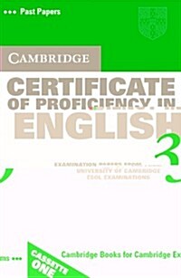 Cambridge Certificate of Proficiency in English 3 (Cassette, Abridged)
