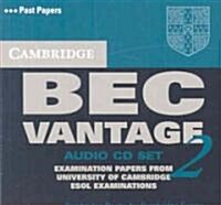 Cambridge BEC Vantage 2 Audio CD : Examination papers from University of Cambridge ESOL Examinations (CD-Audio)