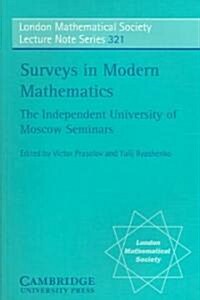 Surveys in Modern Mathematics (Paperback)