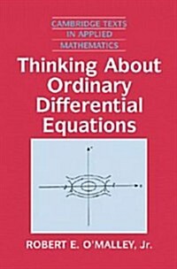 Thinking about Ordinary Differential Equations (Paperback)