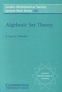 Algebraic Set Theory (Paperback)