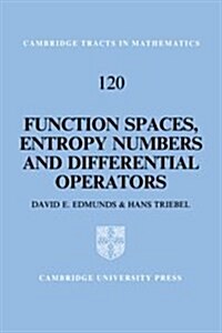 Function Spaces, Entropy Numbers, Differential Operators (Hardcover)