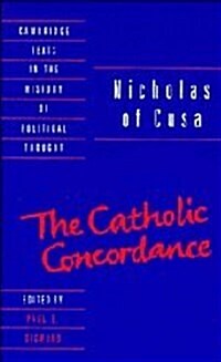 Nicholas of Cusa: The Catholic Concordance (Hardcover)