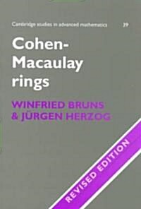 Cohen-Macaulay Rings (Paperback, 2 Revised edition)