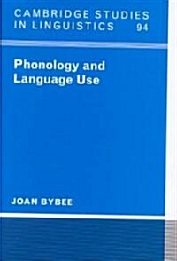 Phonology and Language Use (Hardcover)