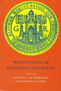 [중고] Mathematics of Derivative Securities (Hardcover)